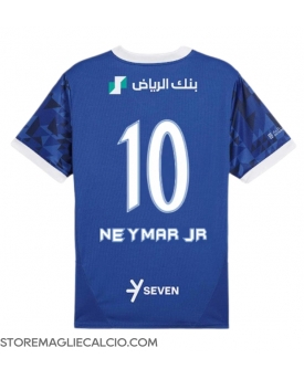 Al-Hilal Neymar Jr #10 Maglia Gara Casa Repliche 2024-25 Maniche Corte Al-Hilal Neymar Jr #10 Maglia Gara Casa Repliche 2024-25 Maniche Corte